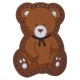други,аксесоари,elitex,training,pvc,teddy,bear,patch,brown,(multicolor)