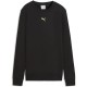 блуза,дамски,блузи,puma,ess,logo,lab,metallic,sweatshirt,black,(puma,black,puma,silver)