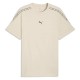 тениска,мъжки,тениски,дамски,тениски,puma,ess,tape,short,sleeve,t,shirt,beige,(alpine,snow)