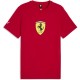 тениска,мъжки,тениски,дамски,тениски,puma,ferrari,colored,shield,short,sleeve,t,shirt,red,(rosso,corsa)