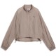 блуза,дамски,блузи,puma,her,relaxed,fit,full,zip,sweatshirt,brown,(sandstone)