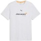тениска,мъжки,тениски,дамски,тениски,puma,mclaren,big,logo,short,sleeve,t,shirt,white,(light,grey,heather)