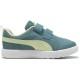 обувки,мъжки,маратонки,дамски,маратонки,puma,courtflex,v3,mesh,ps,slip,on,shoes,green,blue,(baltic,sea,blue,apple,spritz)