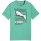 тениска,мъжки,тениски,дамски,тениски,puma,graphic,grid,short,sleeve,t,shirt,green,(vibrant,green)