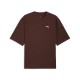 тениска,мъжки,тениски,дамски,тениски,puma,wardrobe,ess,boxy,short,sleeve,t,shirt,brown,(chocolate,brown)