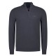 блуза,мъжки,пуловери,дамски,пуловери,nza,new,zealand,26an421,half,zip,sweater,grey,(lake,navy,melange)