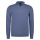блуза,мъжки,пуловери,дамски,пуловери,nza,new,zealand,26an421,half,zip,sweater,blue,(spring,blue,melange)