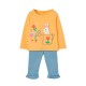 детски,екипи,boboli,143008,long,sleeve,set,yellow,blue,(bleach,wash)