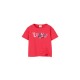 тениска,мъжки,тениски,дамски,тениски,boboli,303062,short,sleeve,t,shirt,red,(magenta)