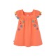 рокля,дамски,поли,и,рокли,boboli,313164,sleeveless,dress,orange,(tangerine)