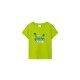 тениска,мъжки,тениски,дамски,тениски,boboli,413110,short,sleeve,t,shirt,green,(lime)