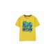 тениска,мъжки,тениски,дамски,тениски,boboli,543068,short,sleeve,t,shirt,yellow,(pomelo)
