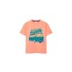 тениска,мъжки,тениски,дамски,тениски,boboli,613022,short,sleeve,t,shirt,orange,pink,(prawn)