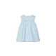 рокля,дамски,поли,и,рокли,boboli,703123,sleeveless,dress,blue,(vichy,paintings)