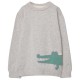 блуза,мъжки,пуловери,дамски,пуловери,boboli,813080,sweater,grey,(vigoré,gray)