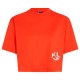 тениска,мъжки,тениски,дамски,тениски,karl,lagerfeld,jeans,a2w17076,cropped,short,sleeve,t,shirt,orange,(grenadine)