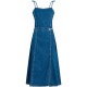 рокля,дамски,поли,и,рокли,karl,lagerfeld,jeans,b2w13055,sleeveless,midi,dress,blue,(dark,blue)