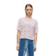 дънки,дамски,топове,karl,lagerfeld,jeans,b2w17089,short,sleeve,top,pink,(floral,aop,pink)