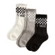 чорапи,детски,чорапи,vans,classic,check,crew,socks,3,units,multicolor,(black,white)