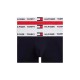 боксерки,мъжко,бельо,tommy,hilfiger,um0um03835,trunk,boxers,3,units,multicolor,(medium,red,white,navy,blue)