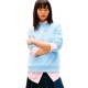 блуза,дамски,блузи,tommy,jeans,ess,logo,2,crew,sweatshirt,blue,(light,powdery,blue)