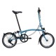 пътни,и,градски,велосипеди,brompton,c,line,12s,high,20´´,folding,bike,silver,(cloud,metallic)