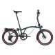 пътни,и,градски,велосипеди,brompton,g,line,20´´,alfine,8s,folding,bike,silver,(forest,green)