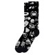 чорапи,мъжки,чорапи,american,socks,hella,hot,crew,socks,black,(multicolour)