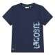 детска,тениска,мъжки,тениски,дамски,тениски,lacoste,kids,croc,letter,graphic,short,sleeve,t,shirt,blue,(navy)