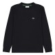 детска,тениска,мъжки,тениски,дамски,тениски,lacoste,kids,icon,core,long,sleeve,t,shirt,black,(black)