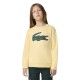 детска,поларена,блуза,детски,блузи,lacoste,kids,pique,applique,fleece,crew,sweatshirt,yellow,(sesame)