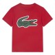 детска,тениска,мъжки,тениски,дамски,тениски,lacoste,kids,ud,sport,short,sleeve,t,shirt,red,(red)