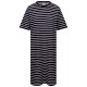 рокля,дамски,поли,и,рокли,trespass,elayna,short,sleeve,dress,blue,(navy,stripe)