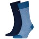чорапи,мъжки,чорапи,tommy,hilfiger,birdseye,socks,2,pairs,blue,(blue)