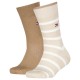 чорапи,детски,чорапи,tommy,hilfiger,breton,stripe,socks,2,pairs,beige,brown,(sand)
