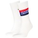 чорапи,мъжки,чорапи,tommy,hilfiger,logo,crew,socks,2,pairs,white,(white)