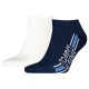 чорапи,мъжки,чорапи,tommy,hilfiger,logo,stripe,sneaker,socks,2,pairs,white,blue,(navy)