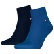 чорапи,мъжки,чорапи,tommy,hilfiger,quarter,socks,2,pairs,blue,(blue)