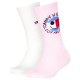 чорапи,детски,чорапи,tommy,hilfiger,sport,smiley,crew,socks,2,pairs,white,pink,(pink)