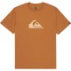 тениска,мъжки,тениски,дамски,тениски,quiksilver,evo,comp,logo,short,sleeve,t,shirt,brown,(tobacco,brown)