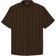 риза,с,къс,ръкав,дамски,ризи,мъжки,ризи,quiksilver,horizons,short,sleeve,shirt,brown,(black,horizons)