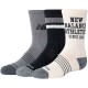 чорапи,мъжки,чорапи,дамски,чорапи,new,balance,active,graphic,short,socks,3,pairs,multicolor,(black)