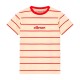 тениска,мъжки,тениски,дамски,тениски,ellesse,talamone,short,sleeve,t,shirt,beige,(off,white,red)