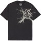 тениска,мъжки,тениски,дамски,тениски,dc,shoes,strike,twice,short,sleeve,t,shirt,black,(black)