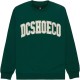 блуза,мъжки,пуловери,dc,shoes,varsity,sweatshirt,green,(ponderosa,pine)