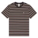тениска,мъжки,тениски,дамски,тениски,element,crail,short,sleeve,t,shirt,brown,(washed,stripes,off,black)
