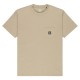 тениска,мъжки,тениски,дамски,тениски,element,icon,label,pocket,short,sleeve,t,shirt,beige,(aluminum)