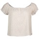 фланелка,с,къс,ръкав,дамски,топове,superdry,1,2,button,woven,short,sleeve,top,beige,(off,white,mini,roses)