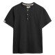 тениска,мъжки,тениски,дамски,тениски,superdry,classic,cotton,lin,grandad,short,sleeve,t,shirt,black,(dark,charcoal)