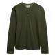 тениска,мъжки,тениски,дамски,тениски,superdry,slub,grandad,long,sleeve,t,shirt,green,(beetle,green)